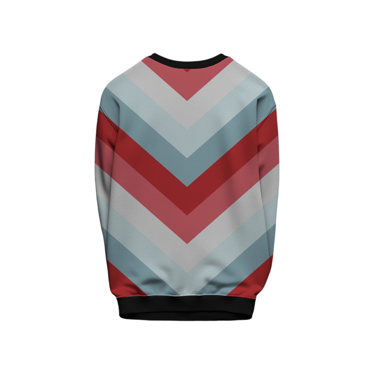 Nordic Sweater Chevron Kids Sweat Shirt - Image 2