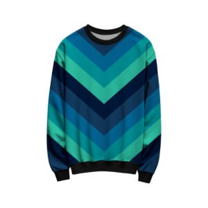 Northern Lights Chevron Kids Sweat Shirt
