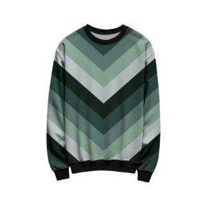 Pine Forest Chevron Kids Sweat Shirt