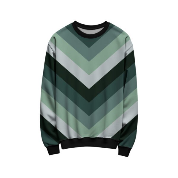 Pine Forest Chevron Kids Sweat Shirt