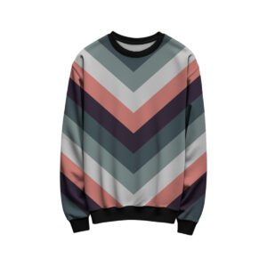 Rosy Cheeks Chevron Kids Sweat Shirt