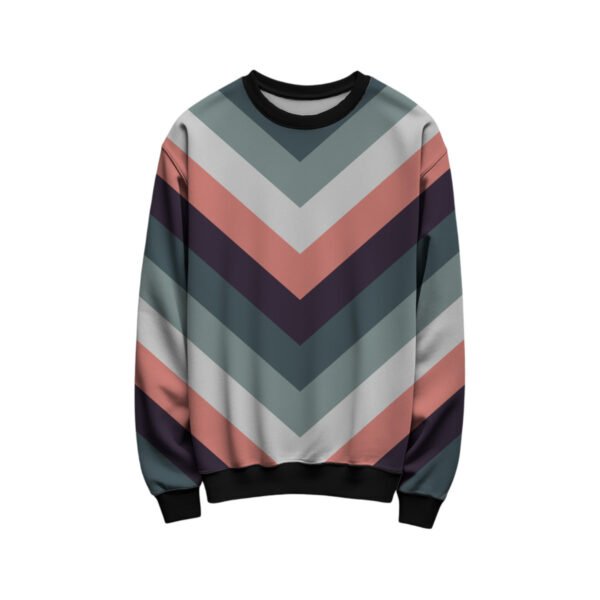 Rosy Cheeks Chevron Kids Sweat Shirt