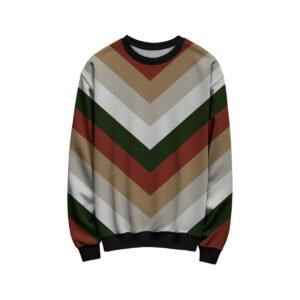 Warm Fireplace Chevron Kids Sweat Shirt