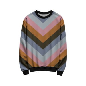 Warm Scarf Chevron Kids Sweat Shirt