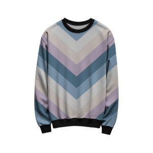 Winter Dawn Chevron Kids Sweat Shirt