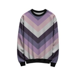 Winter Sunset Chevron Kids Sweat Shirt