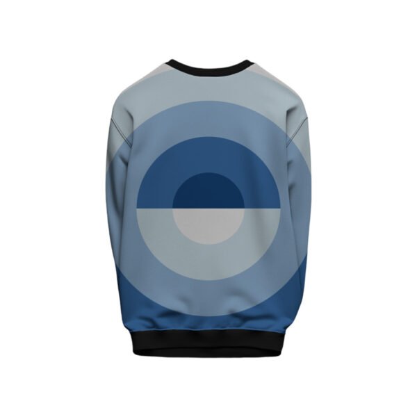 Arctic Twilight Orbit Kids Sweat Shirt - Image 2
