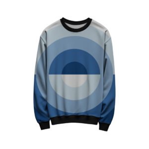Arctic Twilight Orbit Kids Sweat Shirt