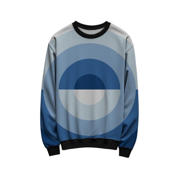 Arctic Twilight Orbit Kids Sweat Shirt