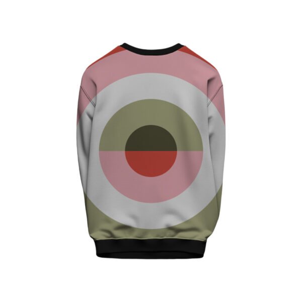 Dried Roses Orbit Kids Sweat Shirt - Image 2