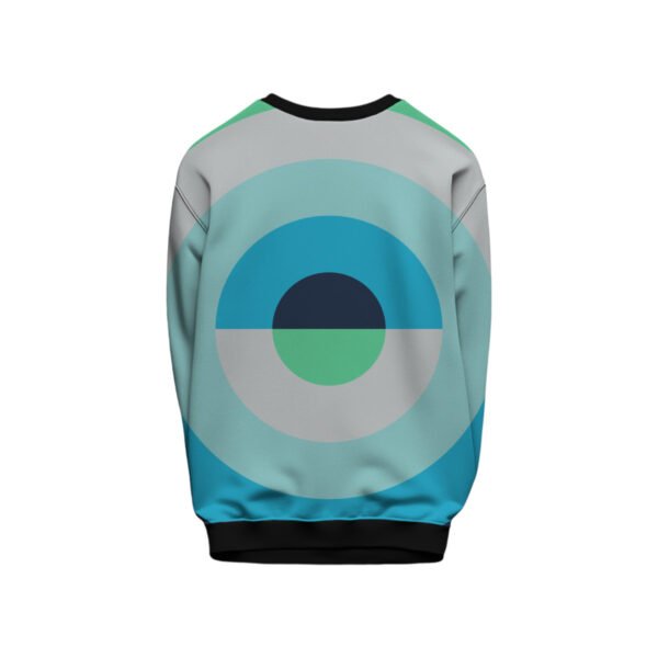 Electric Night Orbit Kids Sweat Shirt - Image 2
