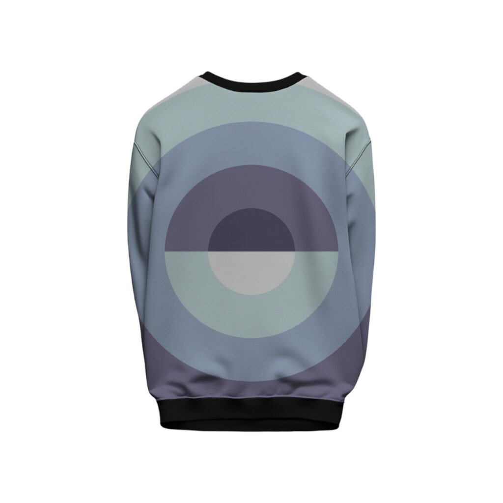 Frosted Lavender Orbit Kids Sweat Shirt