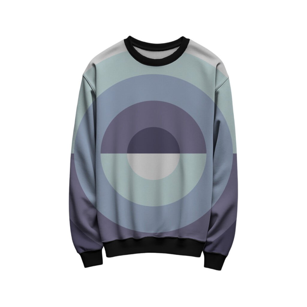 Frosted Lavender Orbit Kids Sweat Shirt