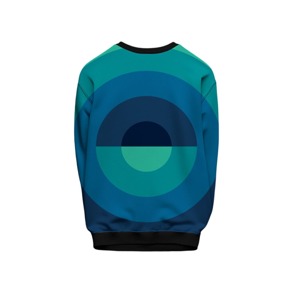 Northern Lights Orbit Kids Sweat Shirt
