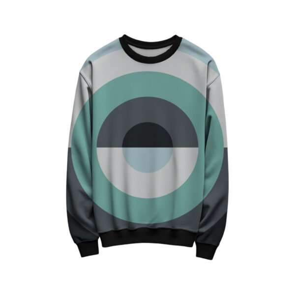 Stormy Ocean Orbit Kids Sweat Shirt