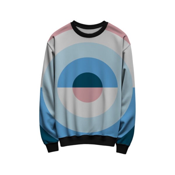 Winter Blossom Orbit Kids Sweat Shirt