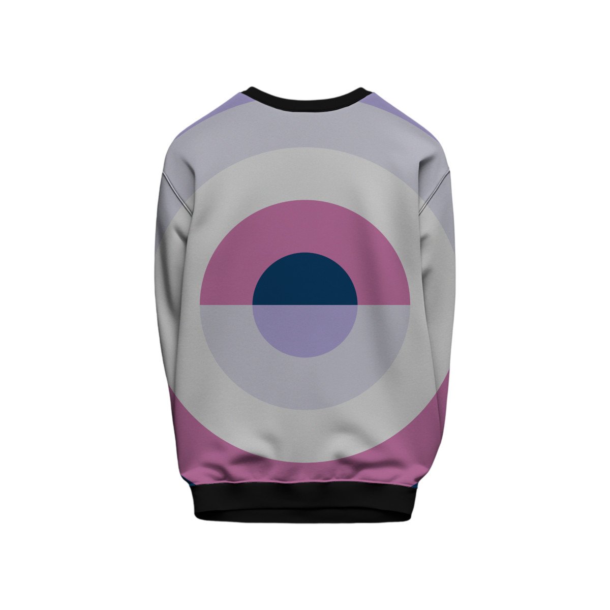 Winter Dusk Orbit Kids Sweat Shirt - Image 2