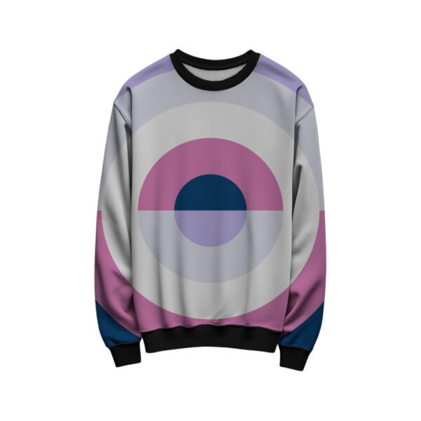 Winter Dusk Orbit Kids Sweat Shirt