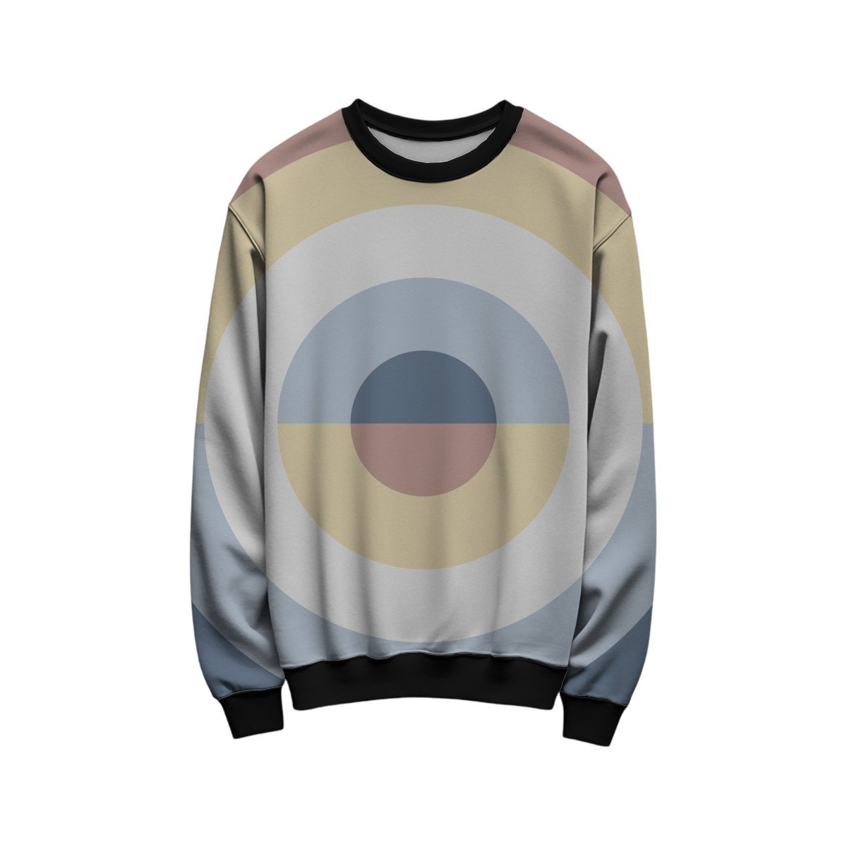 Winter Sunrise Orbit Kids Sweat Shirt - Image 1