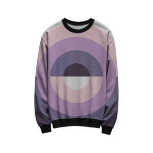 Winter Sunset Orbit Kids Sweat Shirt