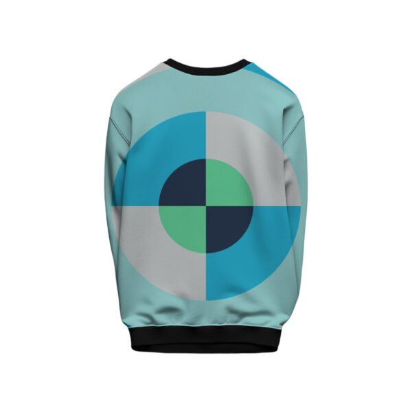 Electric Night RGQS Kids Sweat Shirt - Image 2