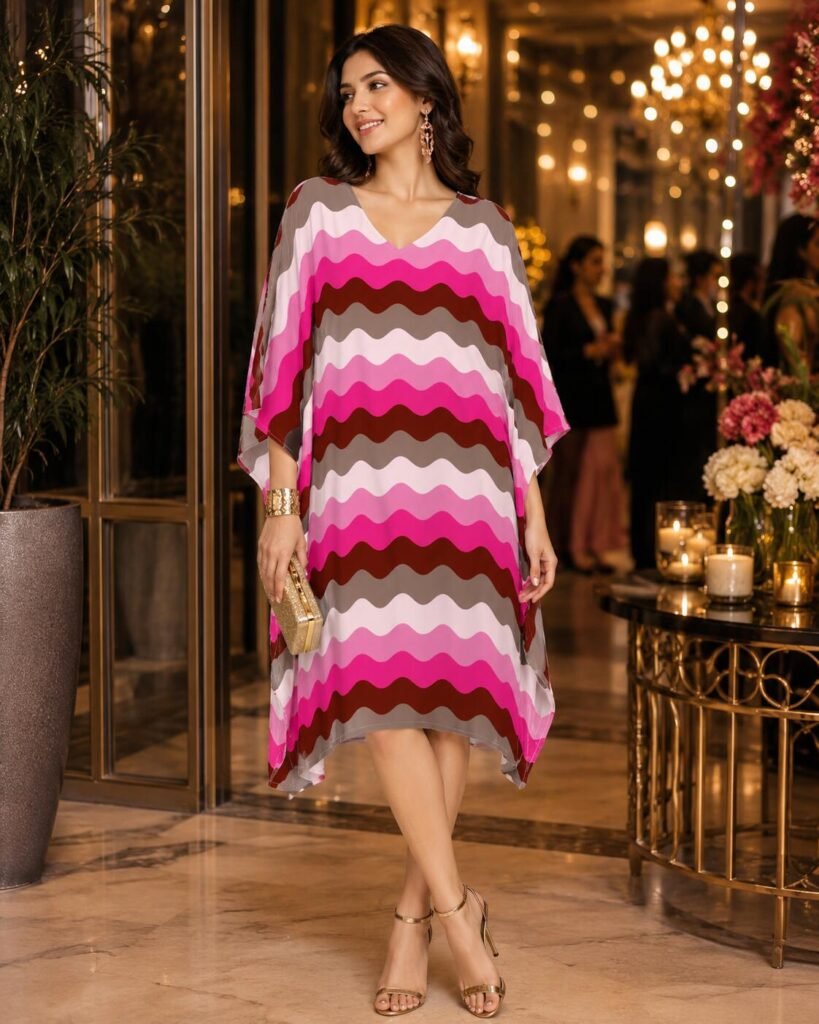 Berry Mocha LGVR Kaftan