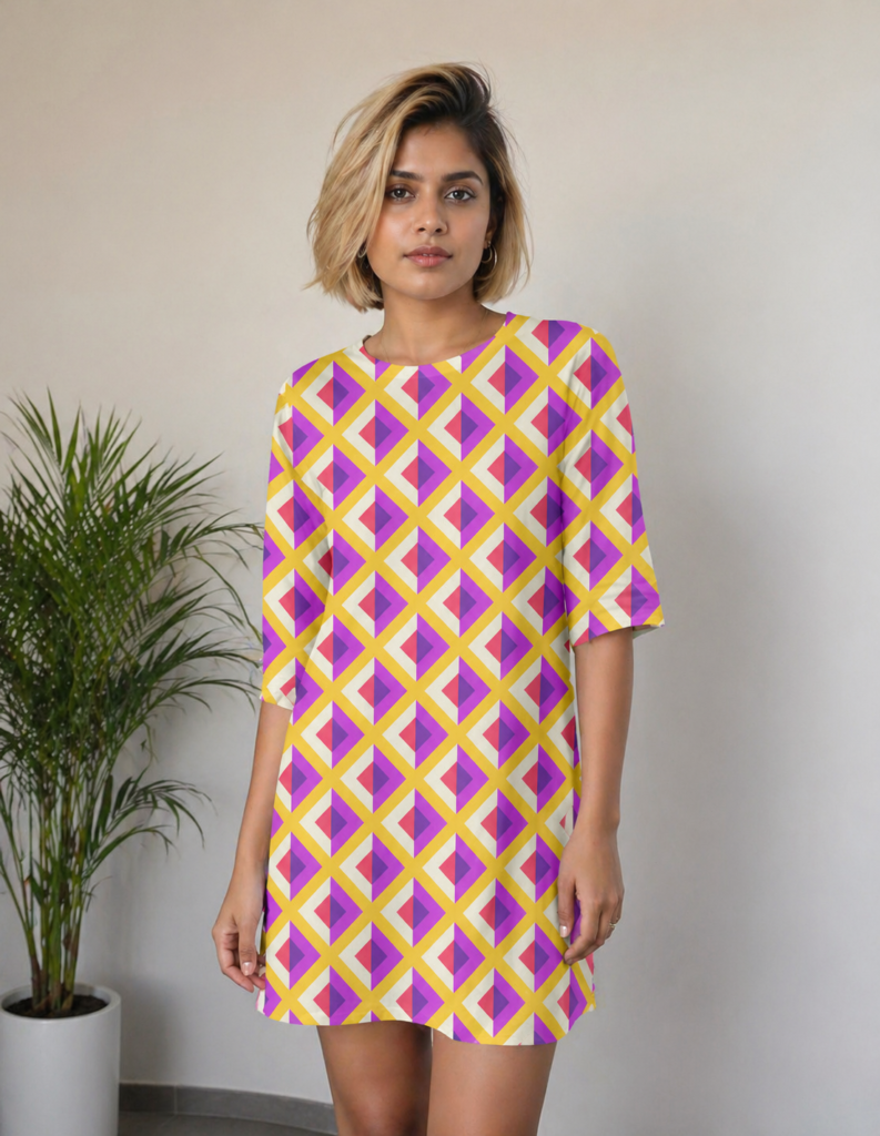 Carnival Crush DAG Women T-Shirt Dress