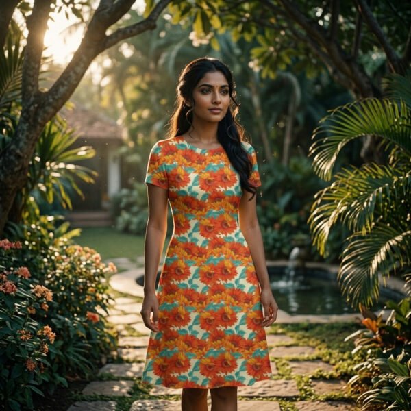 Daisy1 Women A Line Dress