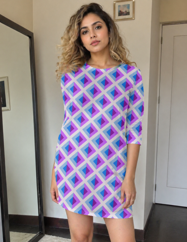Daydream Gradient DAG Women T-Shirt Dress
