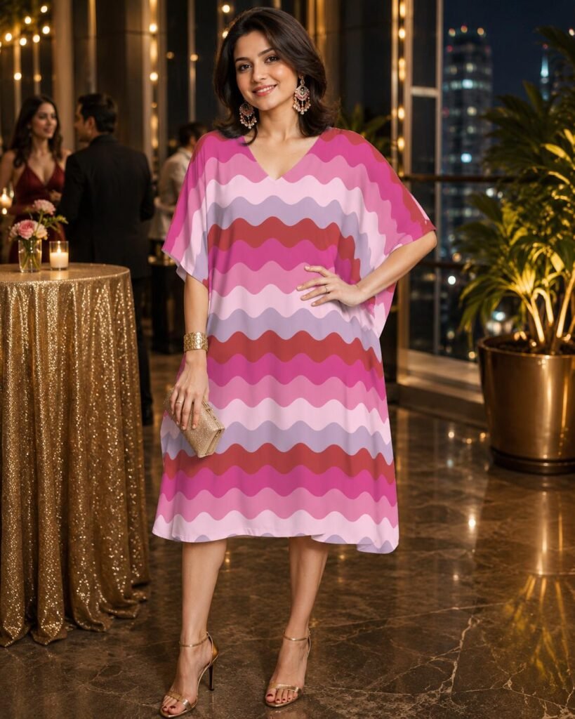Dusty Petals LGVR Kaftan