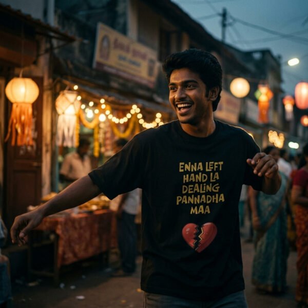 No Left Hand Dealing Unisex Oversized Standard T-Shirt