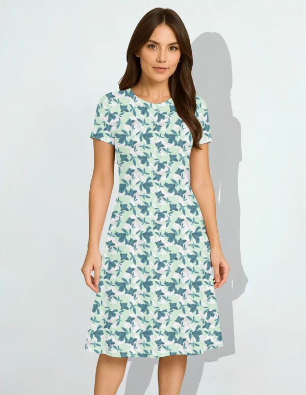 Floral5 Women A Line Dress