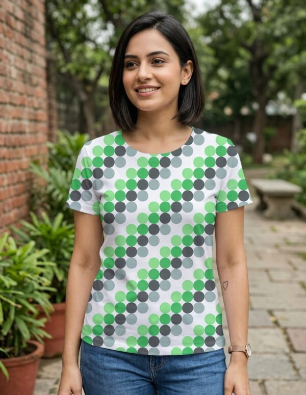 Green Pulse PC Women T-Shirt