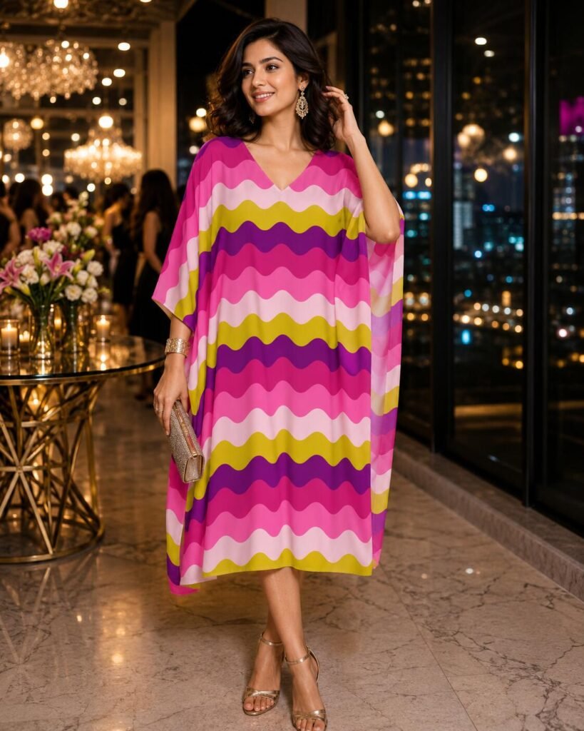 Magenta Berry LGVR Kaftan