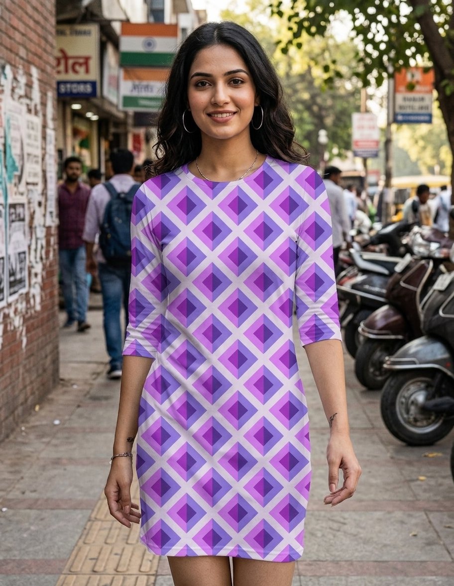 Moonlight Mirage DAG Women T-Shirt Dress - Image 1