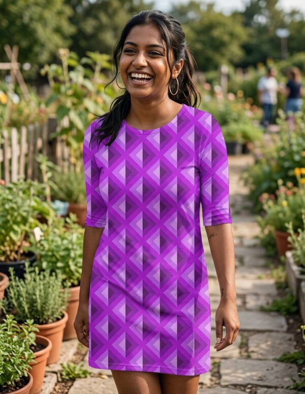 Mystic Bloom DAG Women T-Shirt Dress