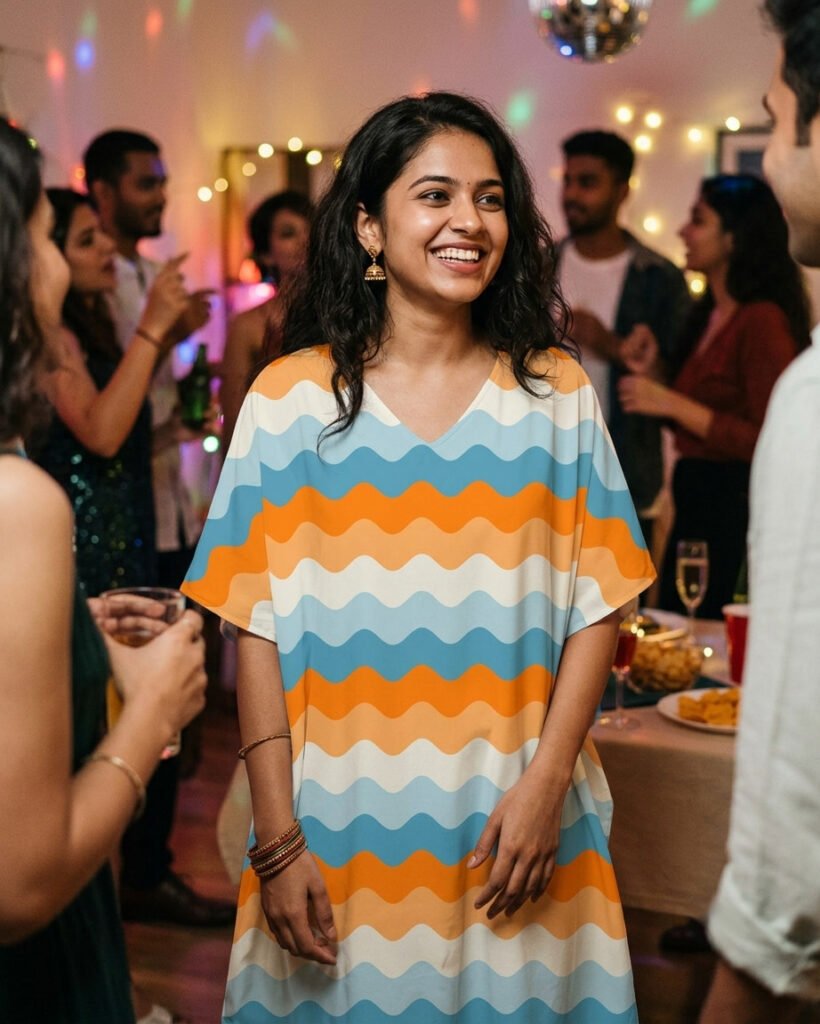 Orange Ice LGVR Kaftan