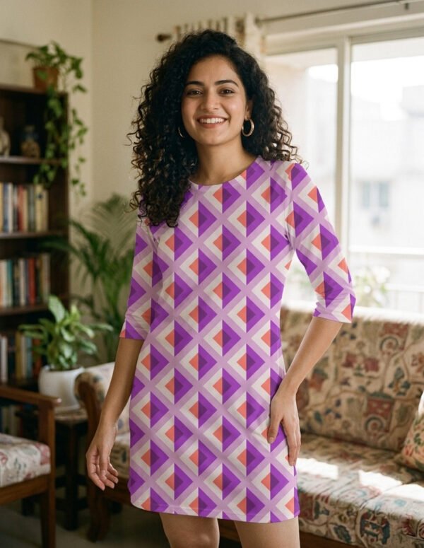 Orchid Sorbet DAG Women T-Shirt Dress