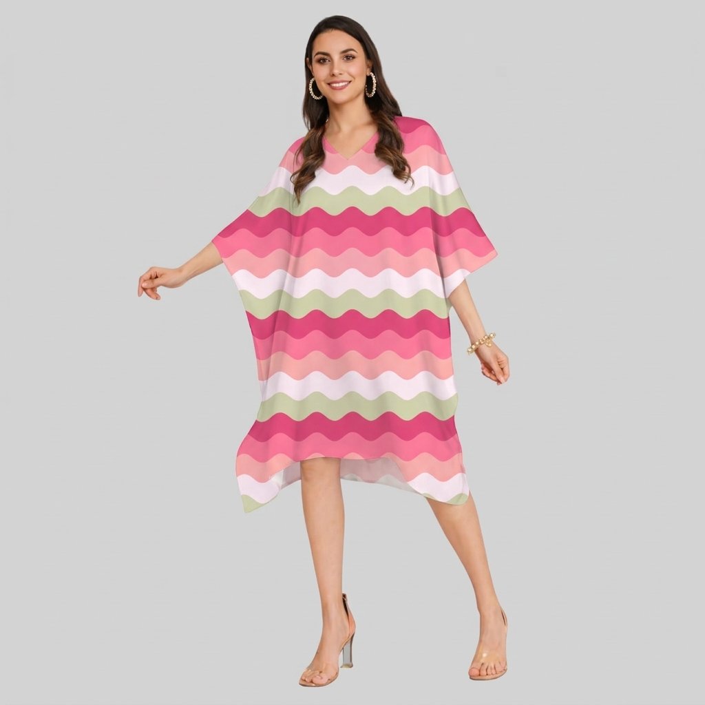 Peach Blush LGVR Kaftan