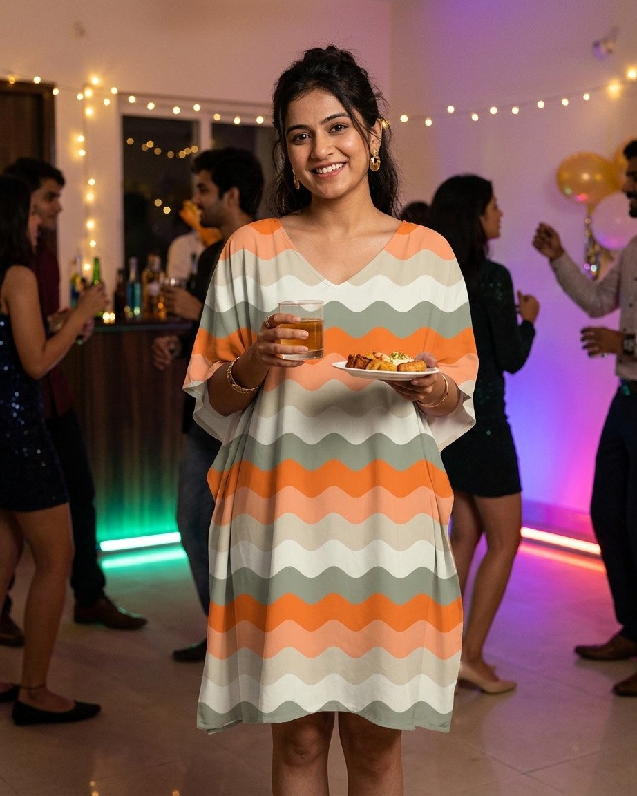 Peach Sandstone LGVR Kaftan - Image 1