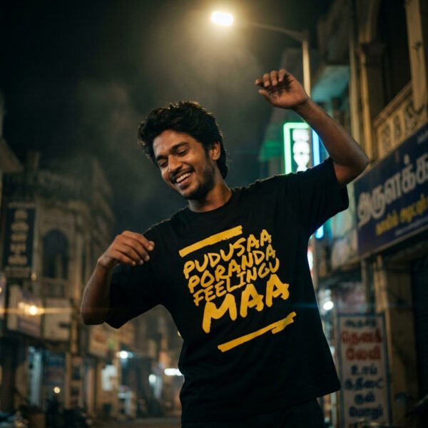 Pudusa Poranda Feeling Unisex Oversized Standard T-Shirt