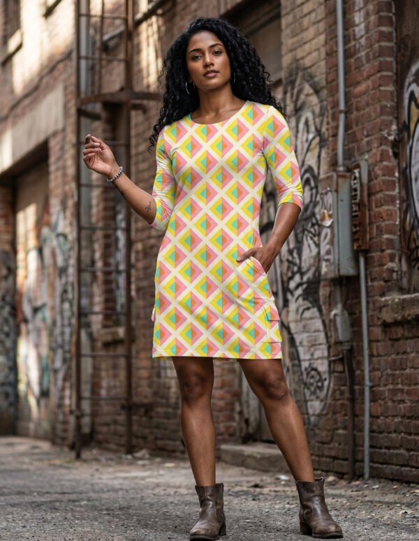Romantic Dreamy DAG Women T-Shirt Dress
