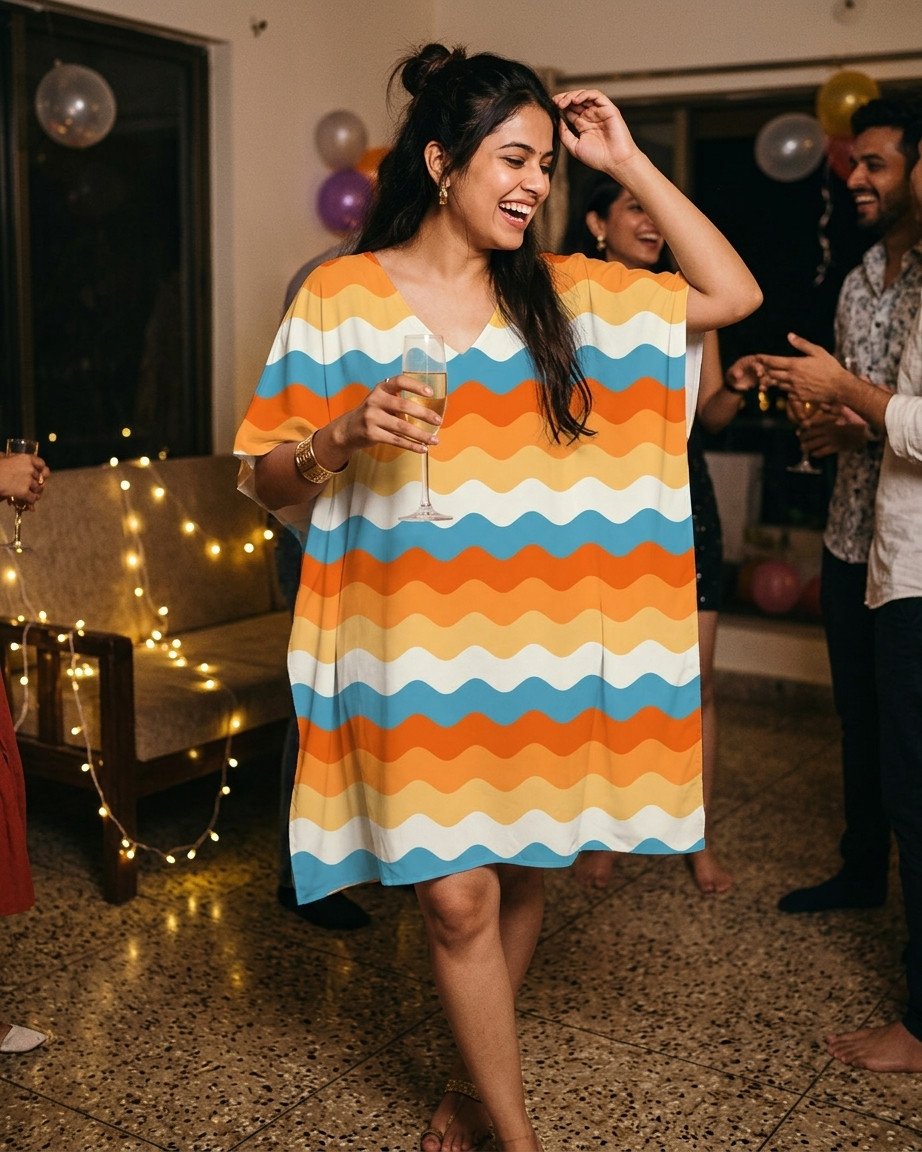 Seaside Spark LGVR Kaftan - Image 1
