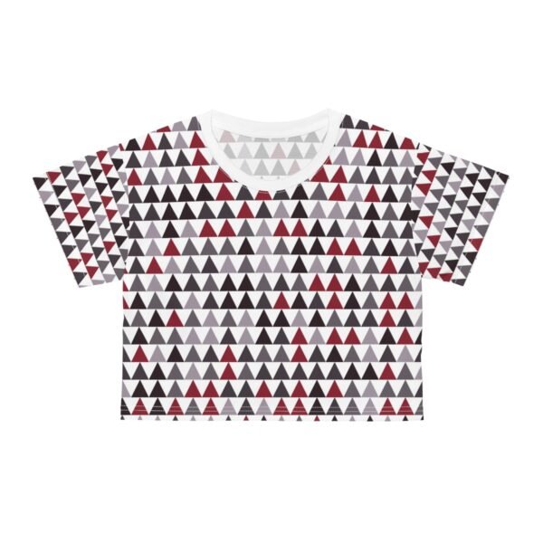 Ashen Wine PT Female Crop Top - Image 3