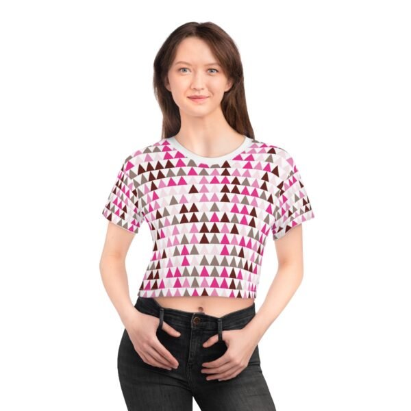 Berry Mocha PT Female Crop Top