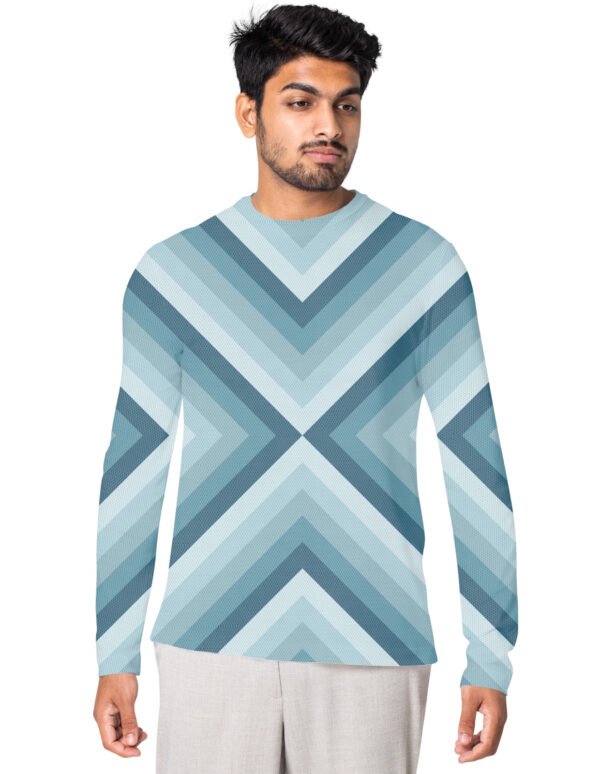 Arctic Ocean Big X Bike Rider T-Shirt