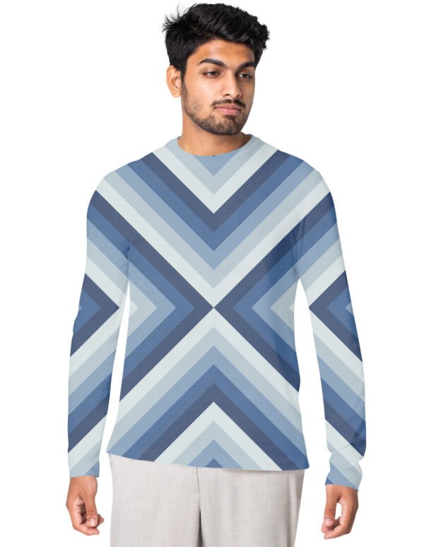 Arctic Twilight Big X Bike Rider T-Shirt