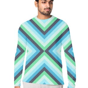 Electric Night Big X Bike Rider T-Shirt