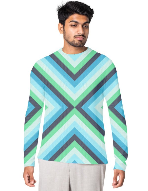 Electric Night Big X Bike Rider T-Shirt