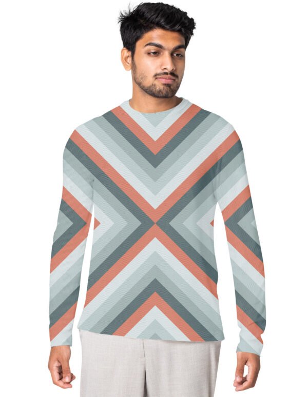 Fox in the Snow Big X Bike Rider T-Shirt